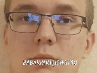 BABARPARTYCHAT18