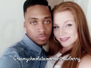 Creamychocolatecoveredstrawberry